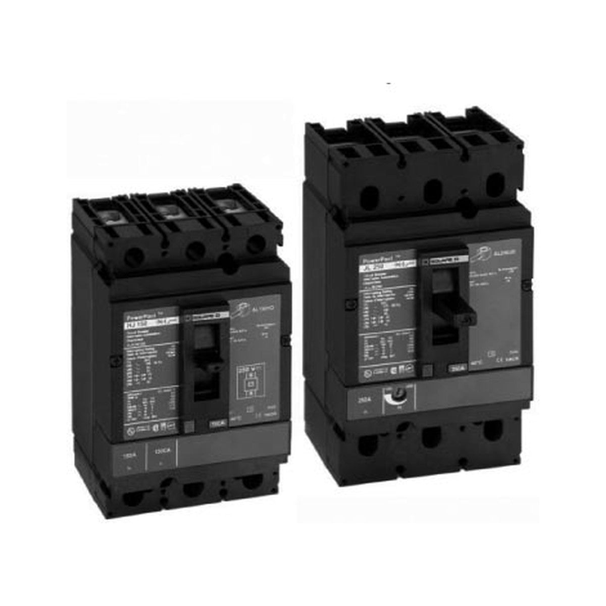 HGA PowerPact Marco H 150 A – Capacidad de interrupción alta (35 kA @ 480 Vc.a.)